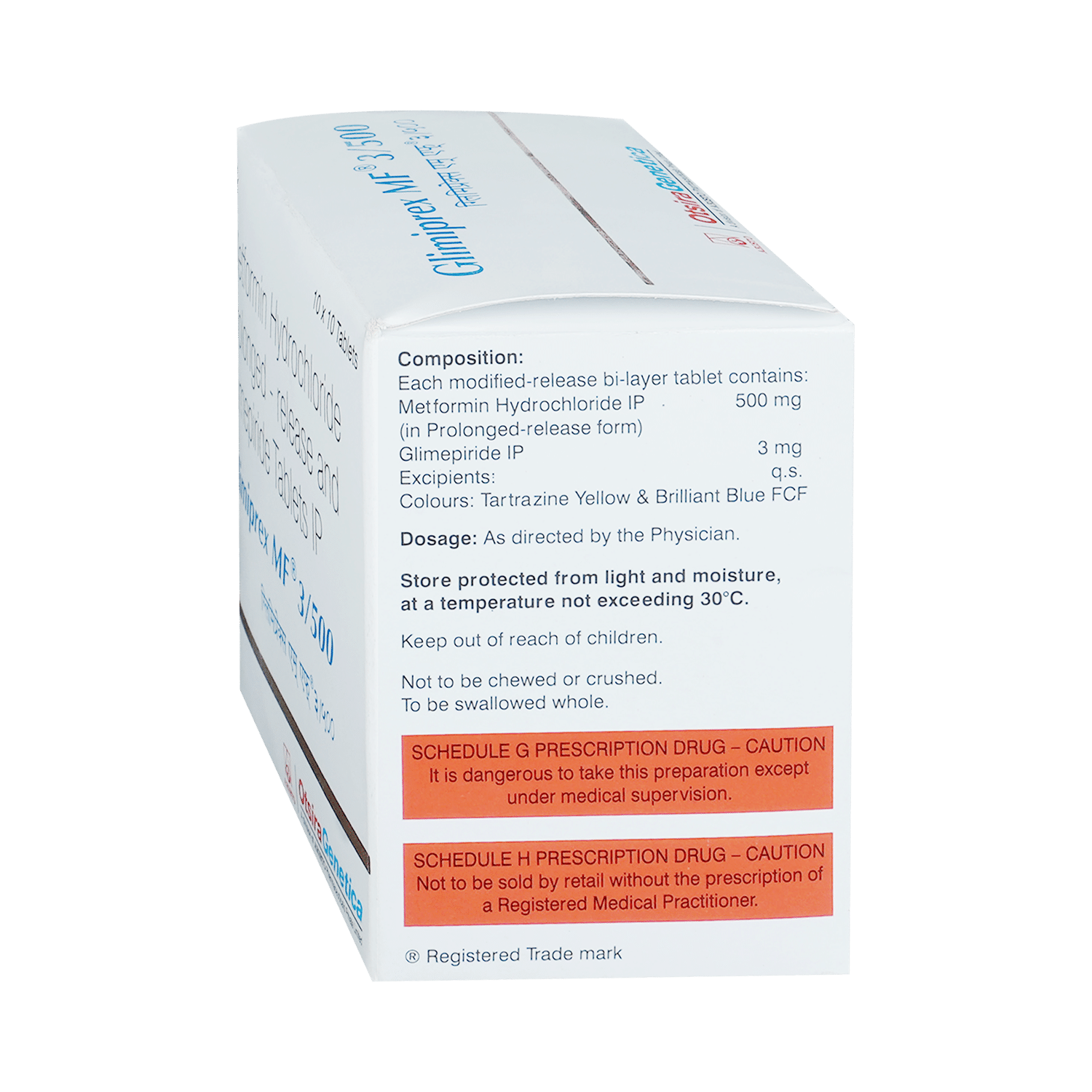 Glimiprex MF 3mg/500mg Tablet PR - Image 3