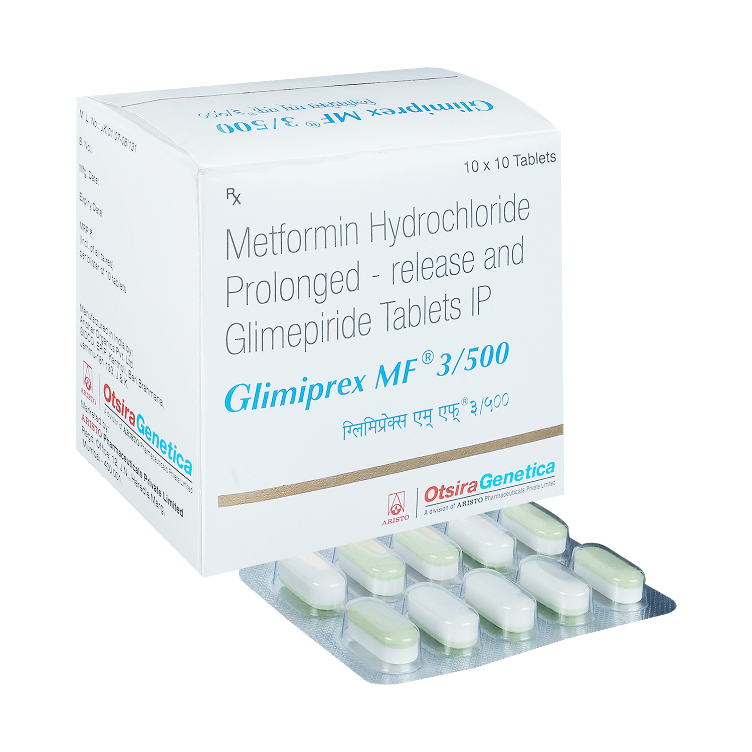 Glimiprex MF 3mg/500mg Tablet PR
