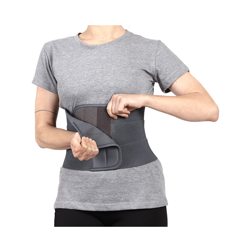 Longlife Abdominal Belt After Delivery for Tummy Reduction Small Grey - Image 4