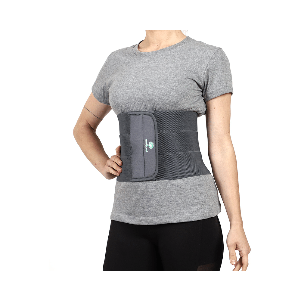 Longlife Abdominal Belt After Delivery for Tummy Reduction Small Grey