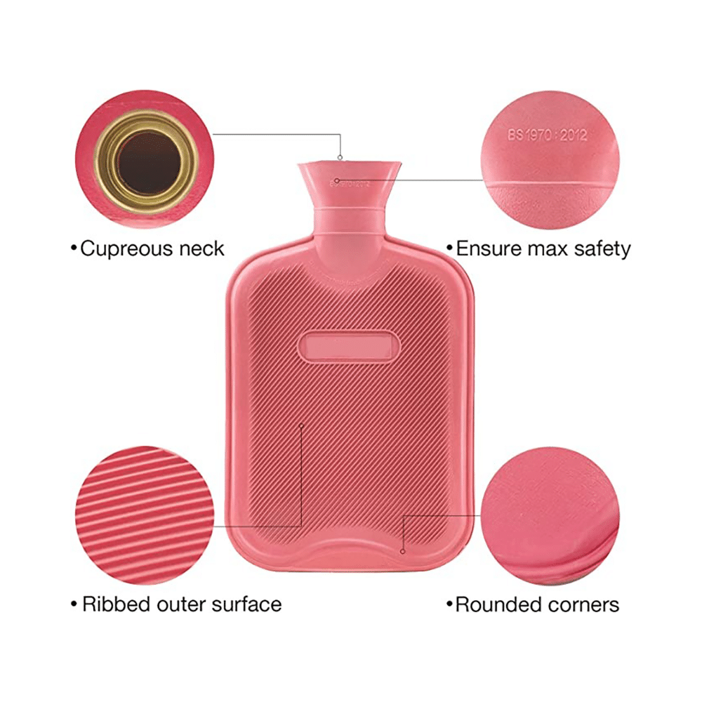 OPQ Gold Plastic Cap Hot Water Bag - Image 3