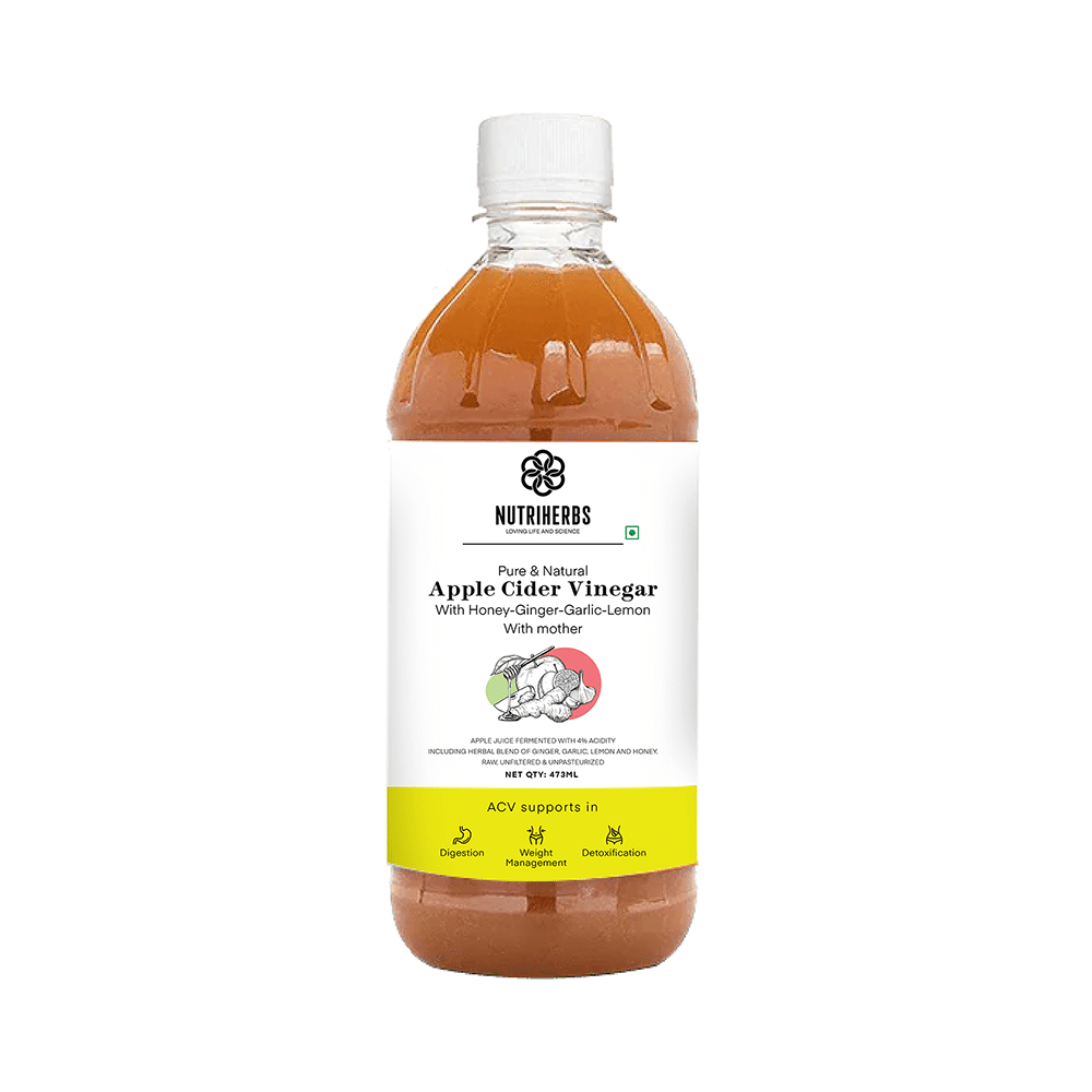 Nutriherbs Honey Ginger Garlic Cider Vinegar