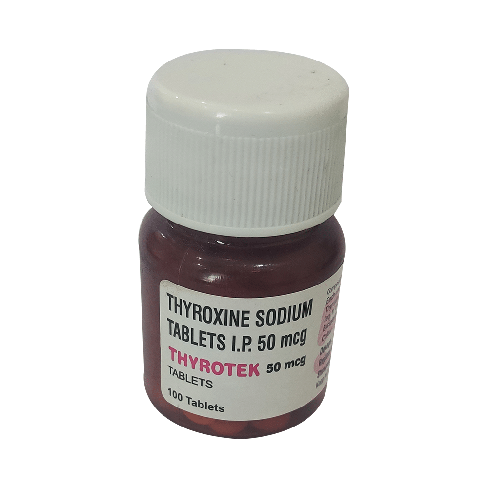 Thyrotek 50mcg Tablet