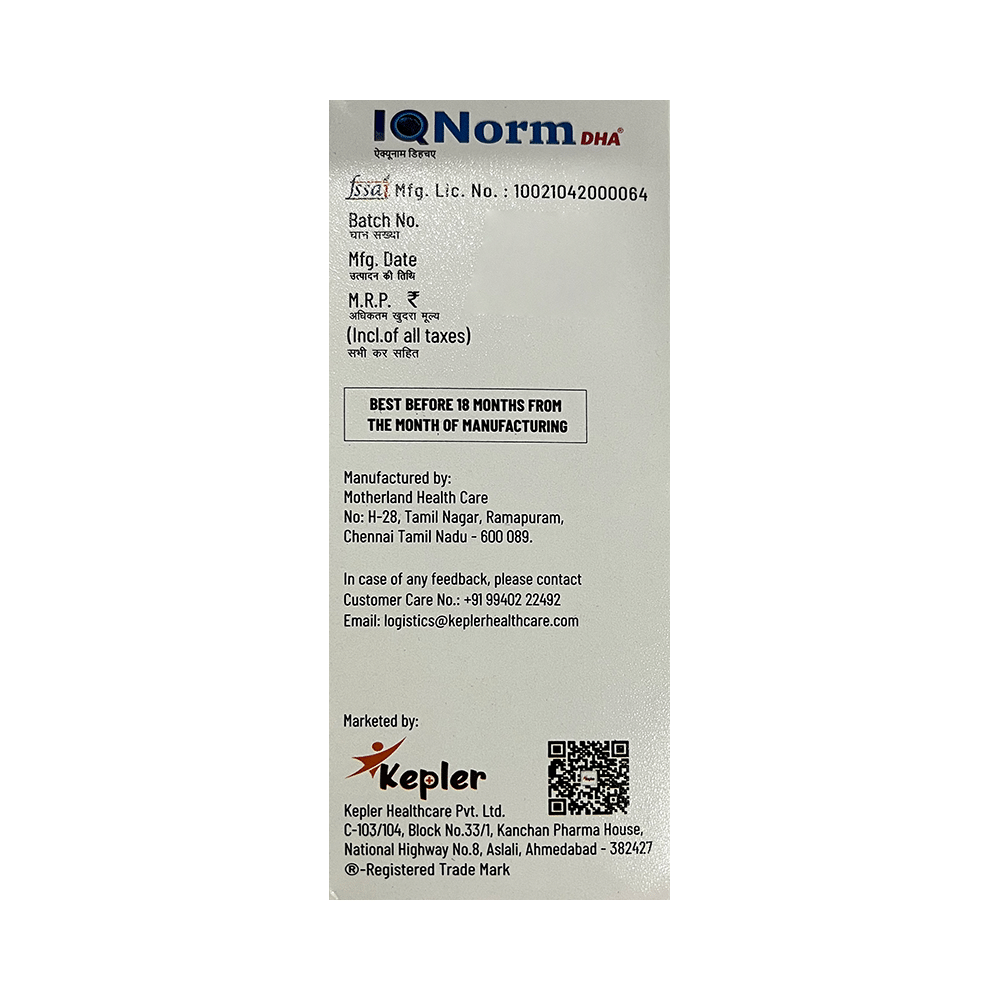 Iq Norm DHA Suspension - Image 3