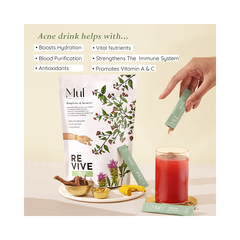Mul Secrets Revive: Acne Care Nutrition Drink (4gm Each) - Image 6