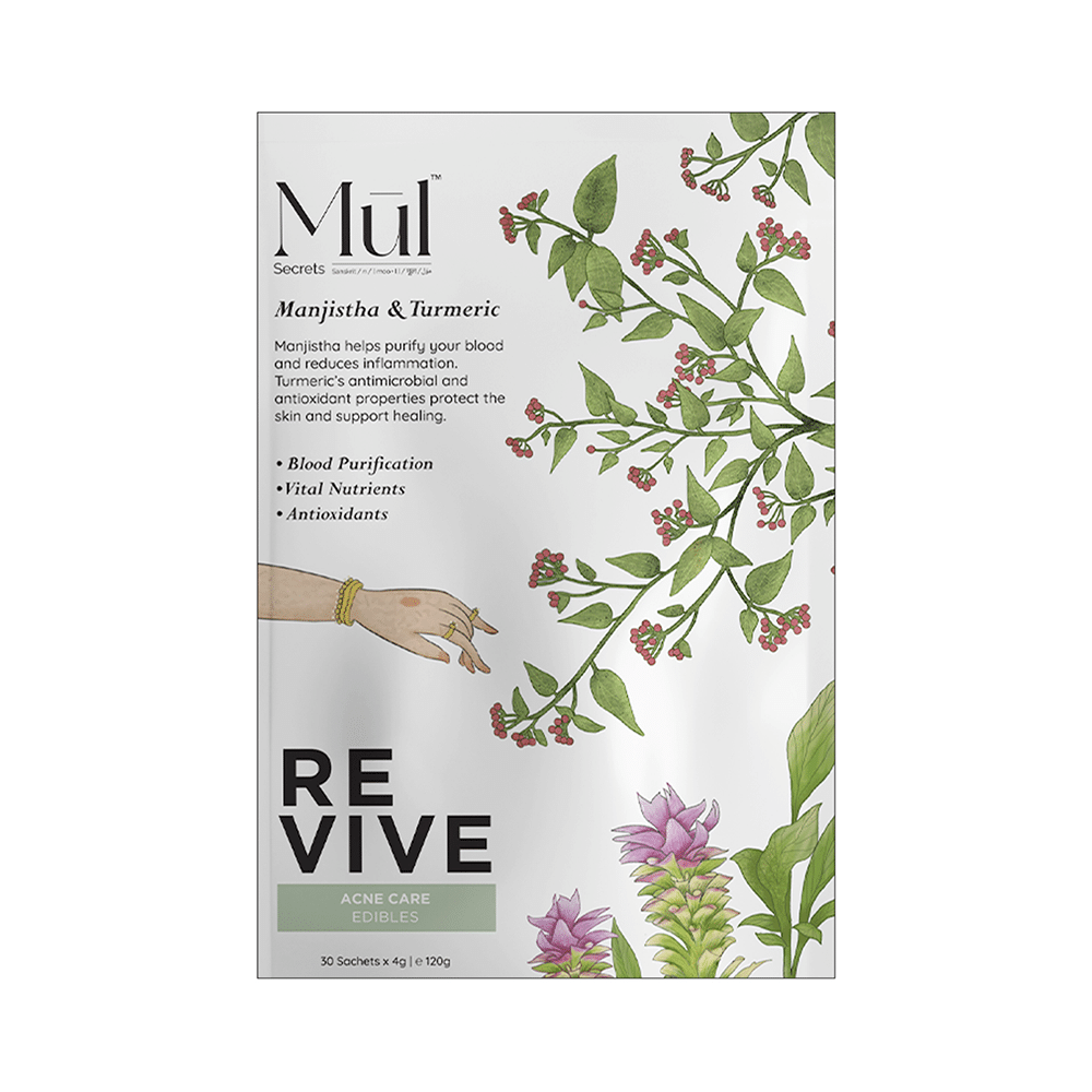 Mul Secrets Revive: Acne Care Nutrition Drink (4gm Each) - Image 1