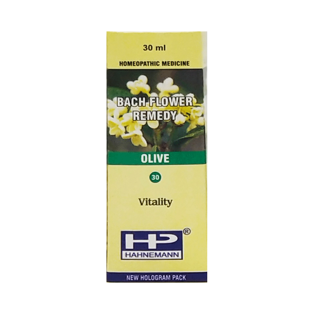 Hahnemann Bach Flower Olive 30