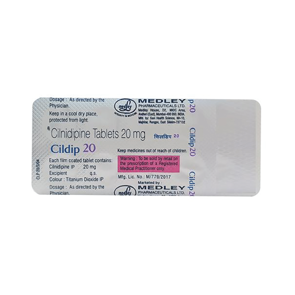 Cildip 20 Tablet - Image 3