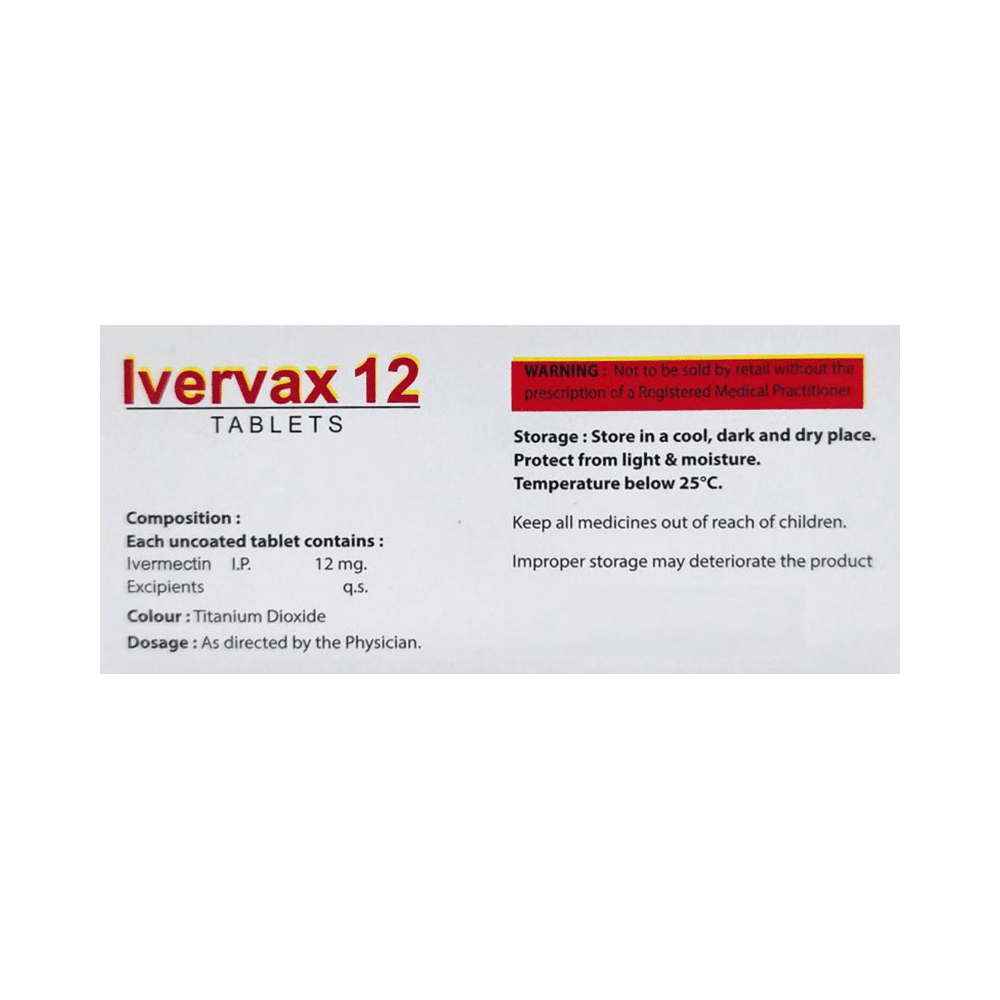 Ivervax 12 Tablet - Image 2