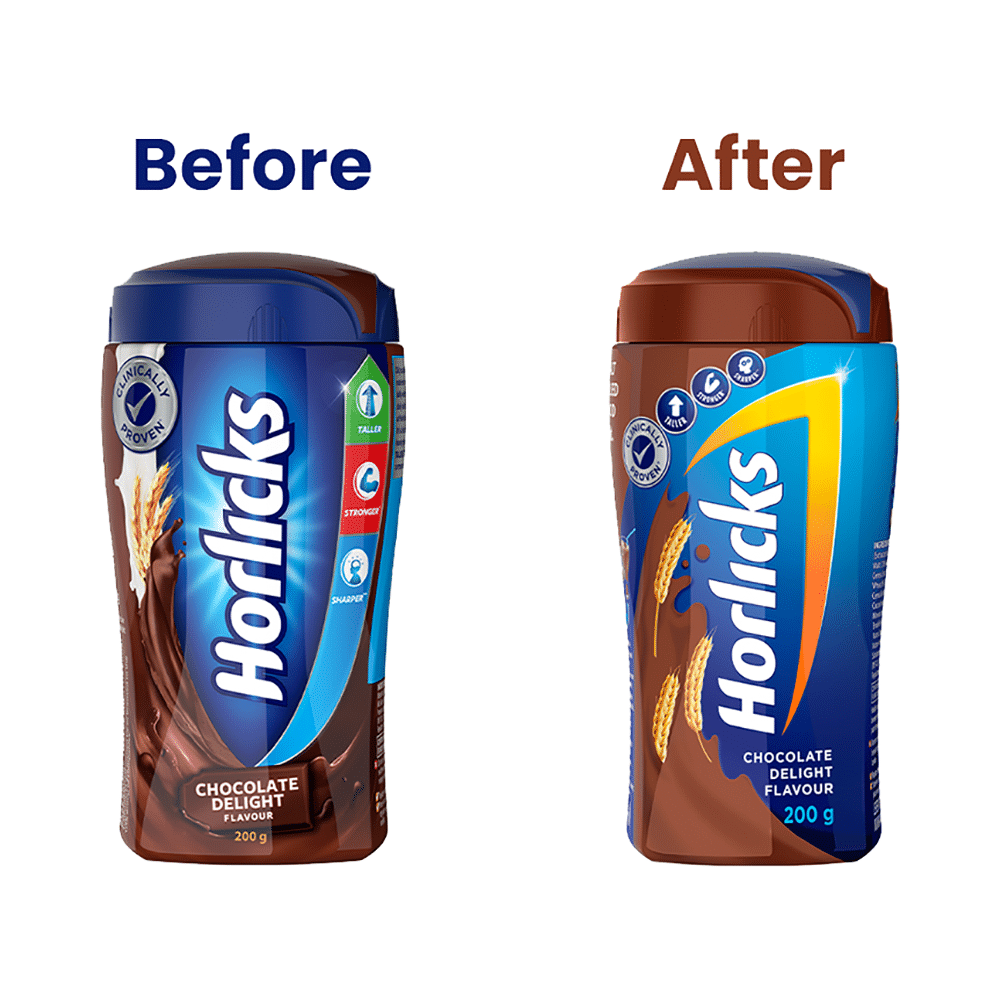 Horlicks Drink with Vitamin C, D & Zinc | For Bones & Metabolism | Flavour Chocolate Delight - Image 6