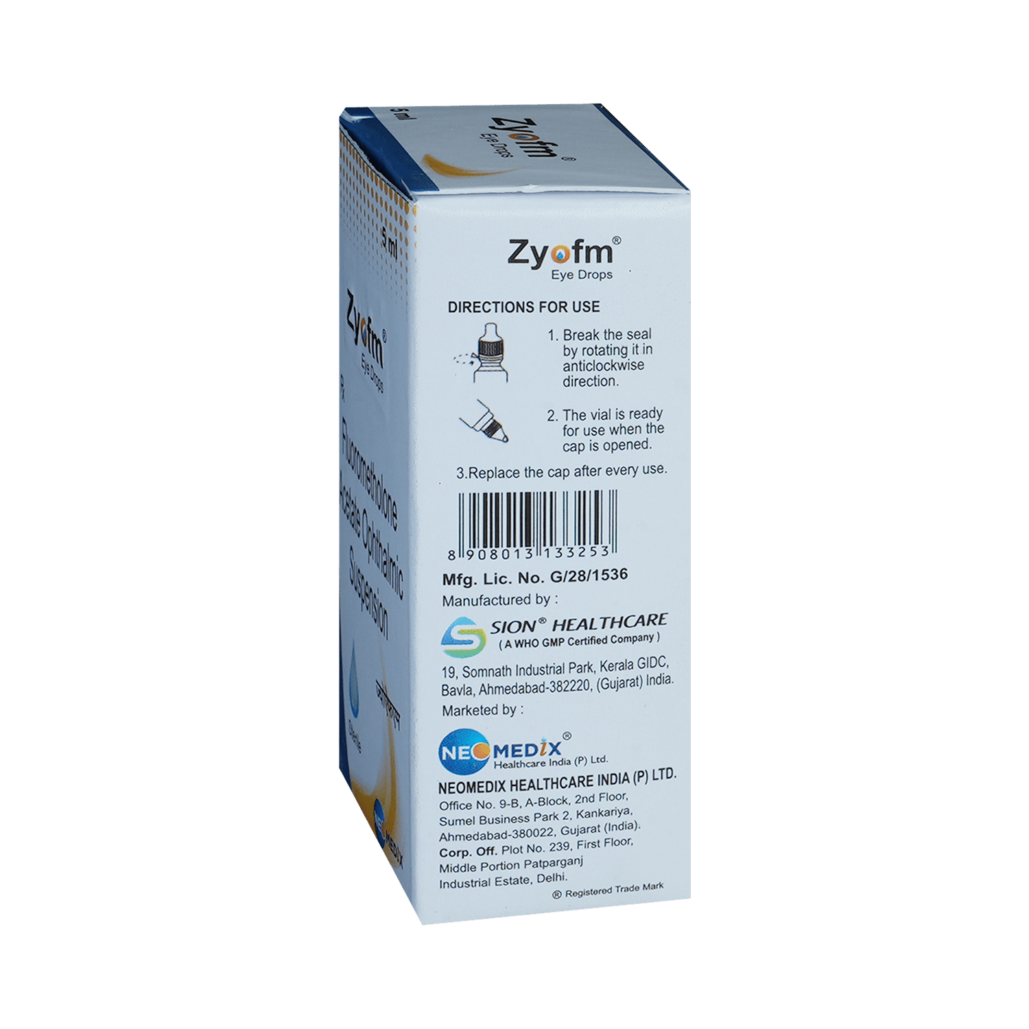 Zyofm Eye Drop - Image 4
