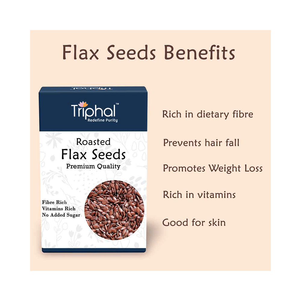 Triphal Premium Quality Roasted Flax Seeds - Image 3