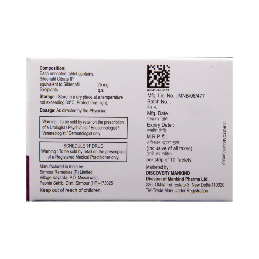 Sildaprep Tablet - Image 3