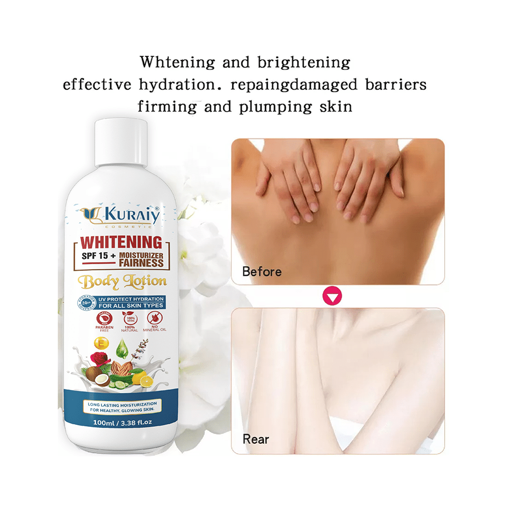Kuraiy Whitening Body Lotion SPF15+ - Image 5