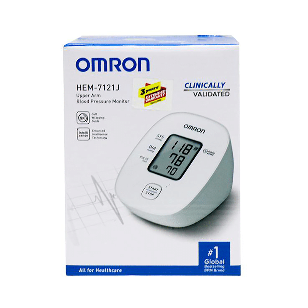 Omron Hem-7121 J BP Monitor - Image 1