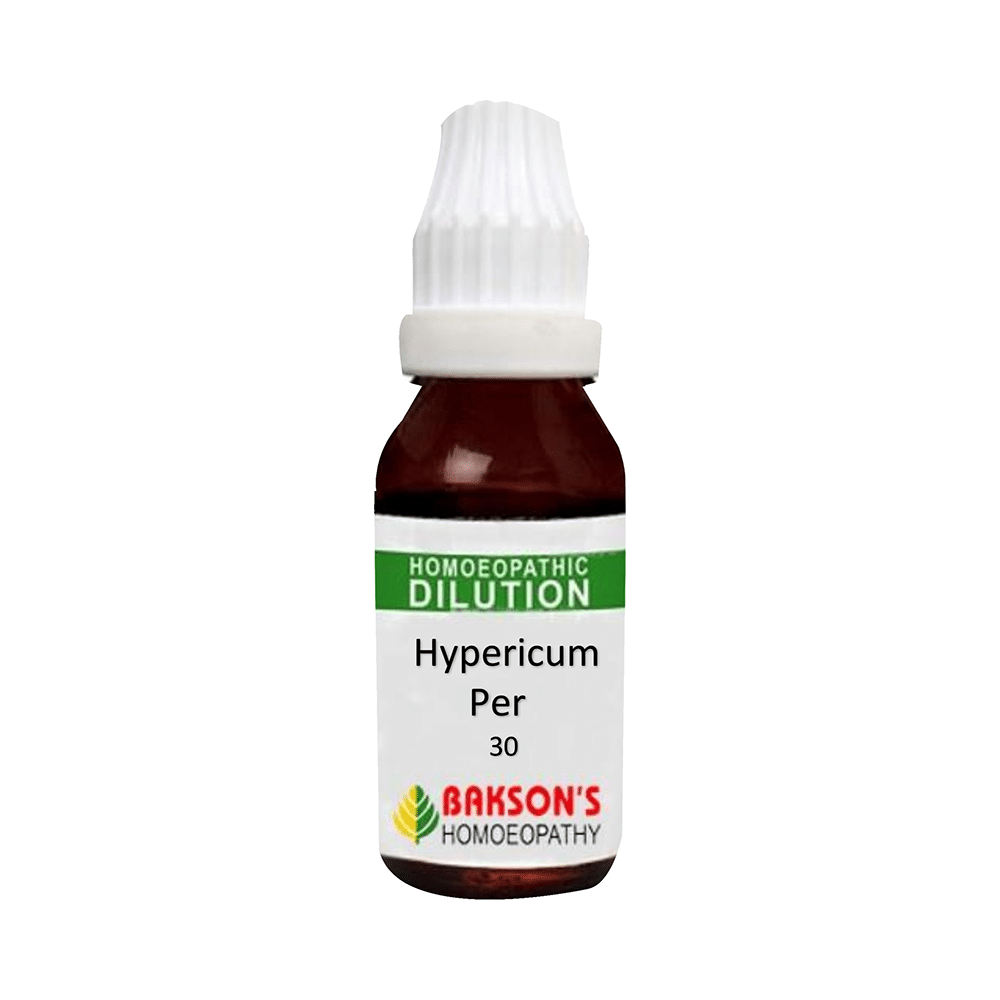Bakson's Homeopathy Hypericum Per Dilution 30 CH - Image 1