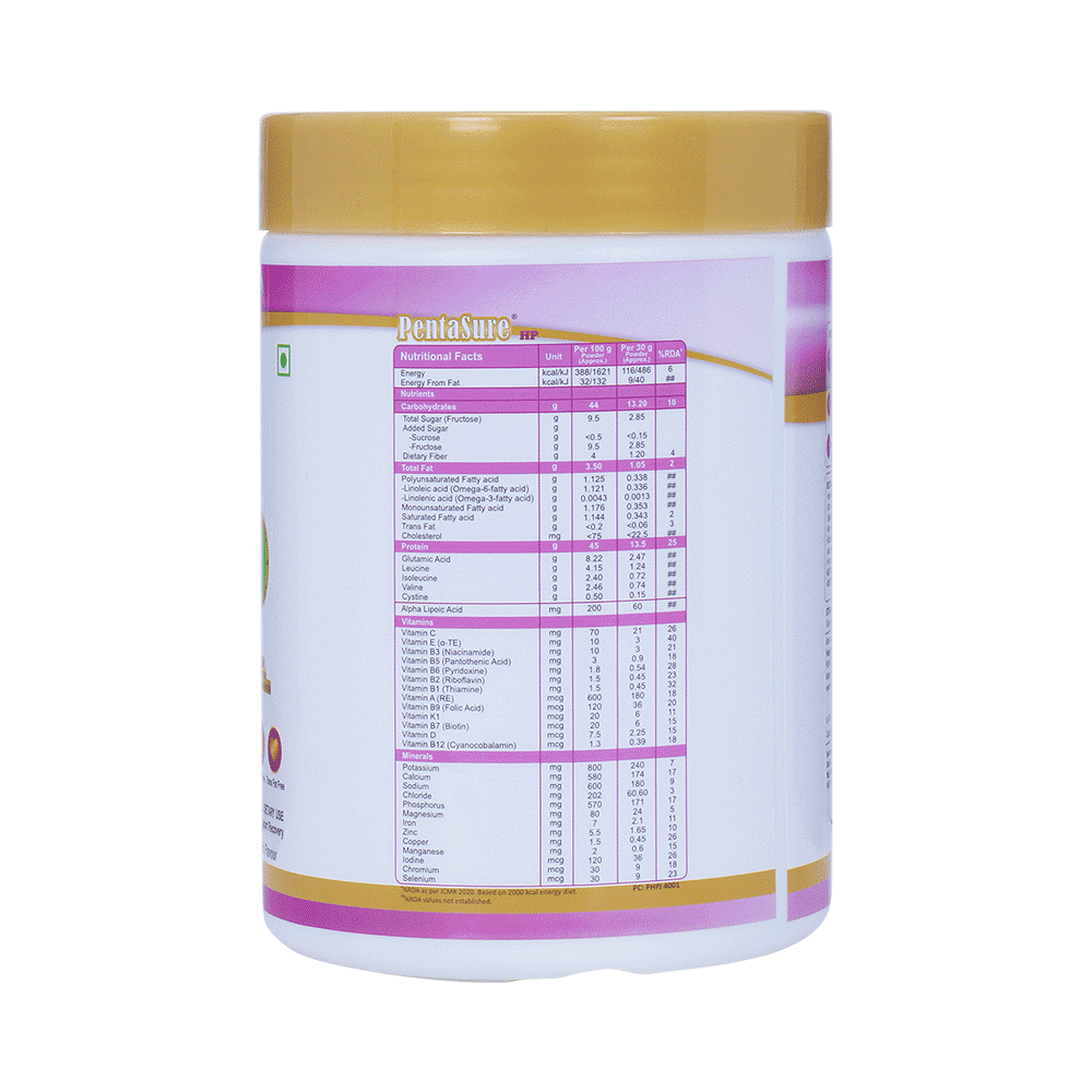 PentaSure HP with Whey, Milk & Soy Protein | Flavour Powder Banana Vanilla - Image 3