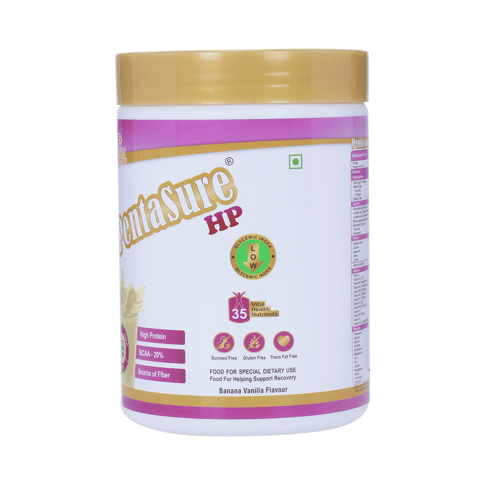 PentaSure HP with Whey, Milk & Soy Protein | Flavour Powder Banana Vanilla - Image 2