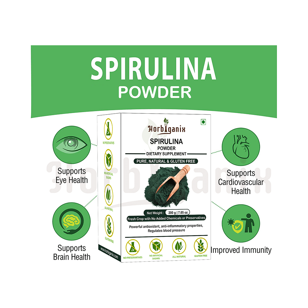 Horbiganix Spirulina Powder - Image 3