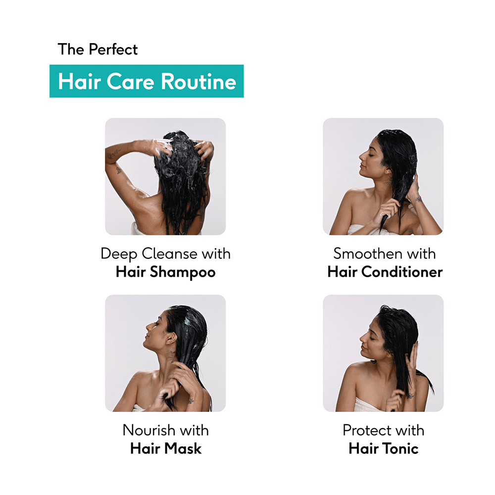 HK Vitals by HealthKart Natural Biotin Shampoo, Strengthens & Softens Hair, Reduces Hair Loss & Restores Shine, All Hair Types - Image 4