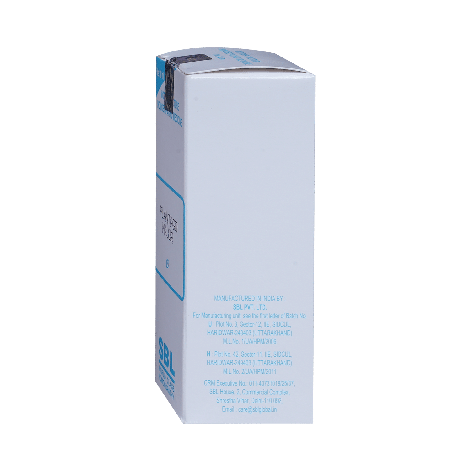 SBL Plantago Major Mother Tincture Q - Image 3