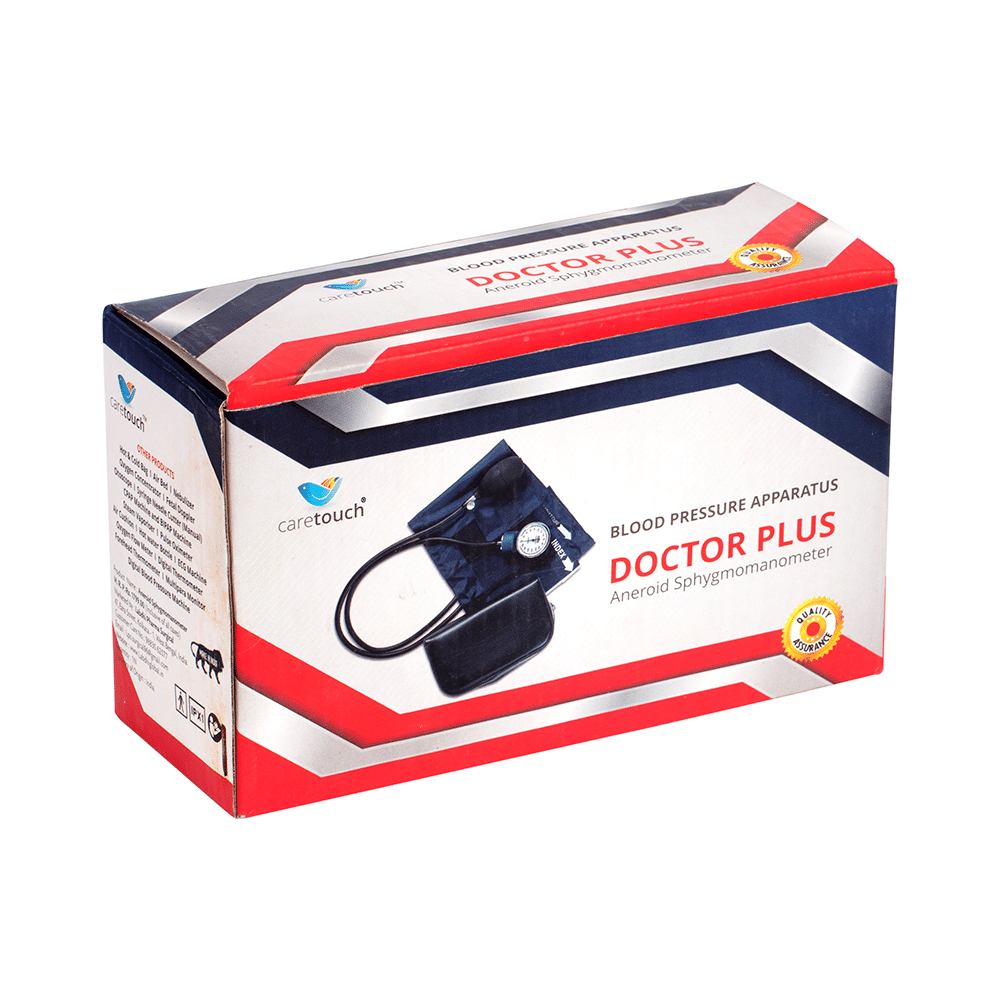 Caretouch Doctor Plus Aneroid Sphygmomanometer BP Monitor Grey - Image 4