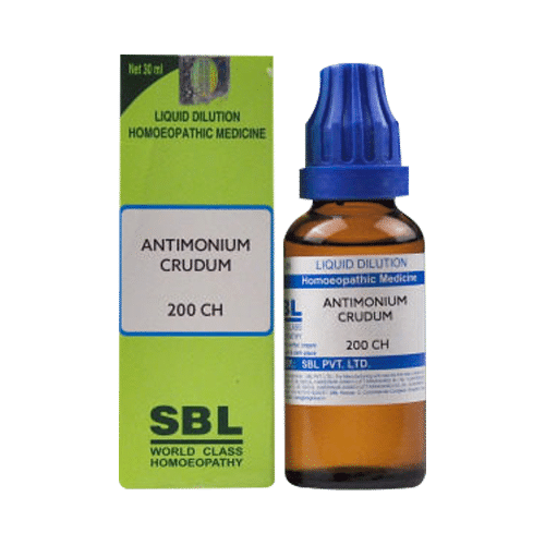SBL Antimonium Crudum Dilution 200 CH - Image 1