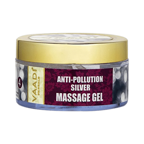 Vaadi Herbals Silver Massage Gel - Pure Silver dust & Sandalwood Oil - Image 2