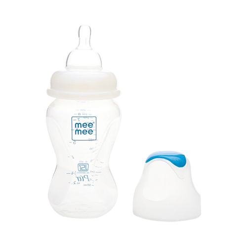 Mee Mee Milk Safe Feeding Bottle Wide Mouth - Image 2