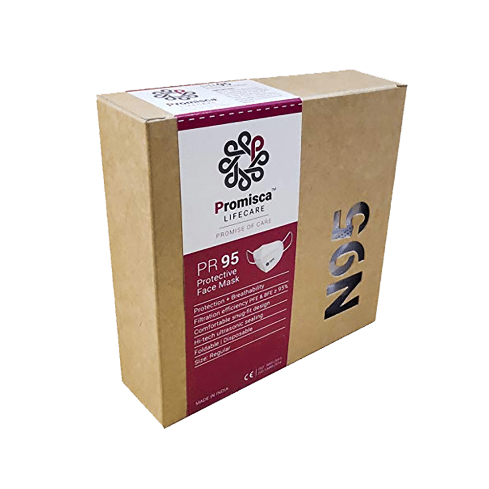 Promisca PR 95 N95 Protective Face Mask Orange Small - Image 1