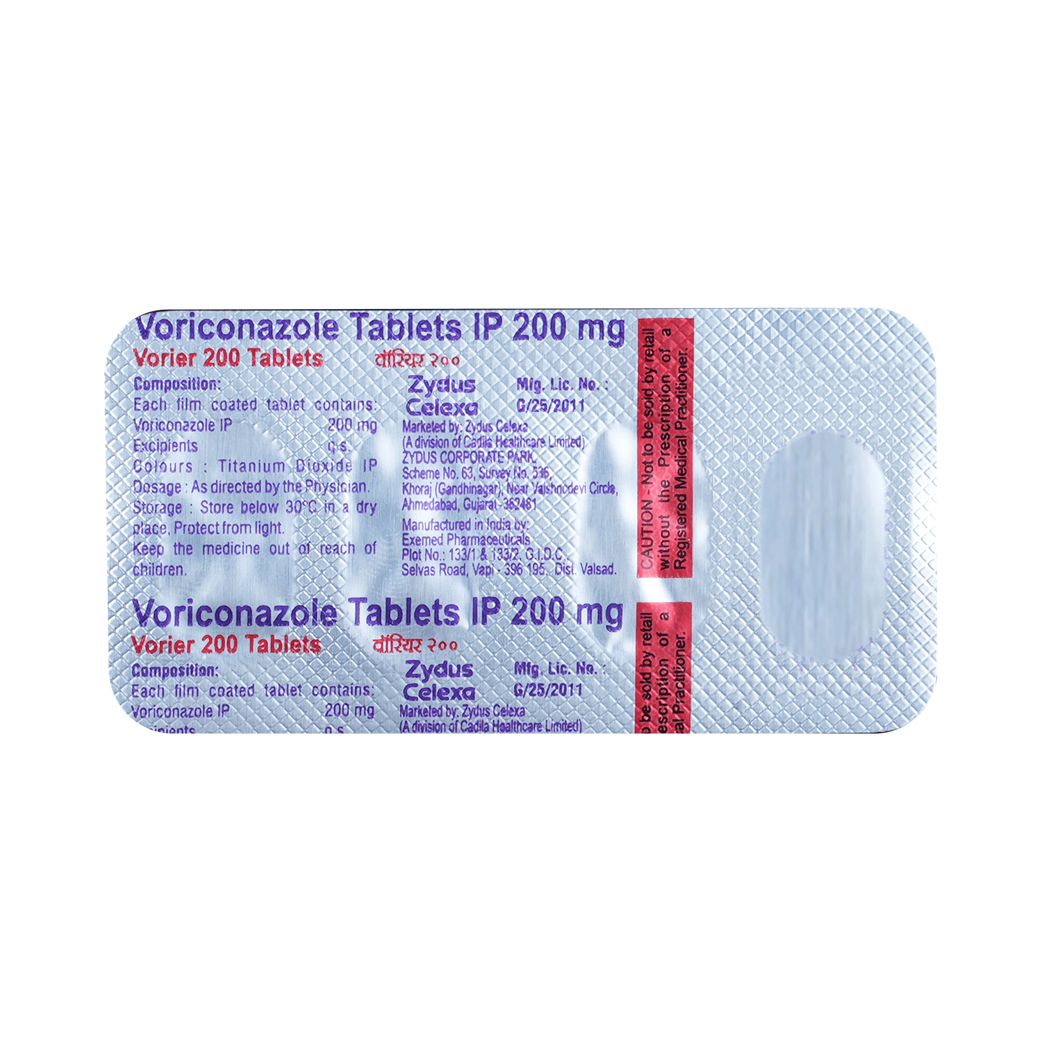 Vorier 200mg Tablet - Image 4
