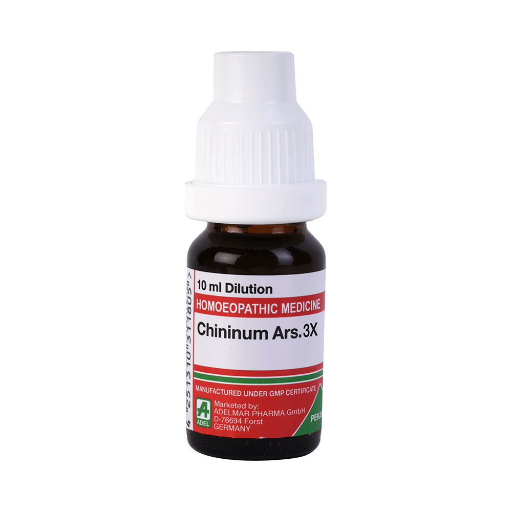 ADEL Chininum Ars. Dilution 3X - Image 1