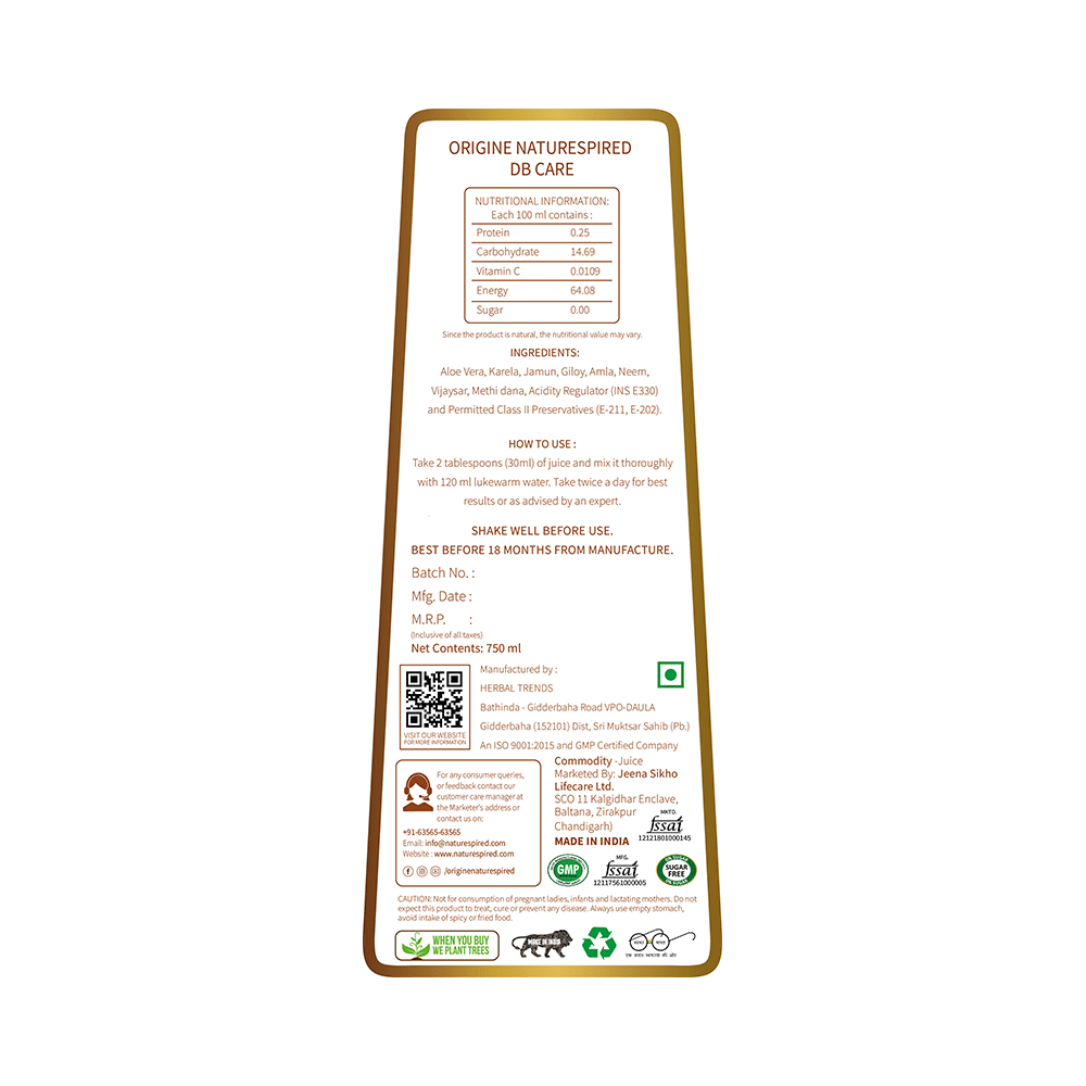 Origine Naturespired DB Care Juice - Image 3