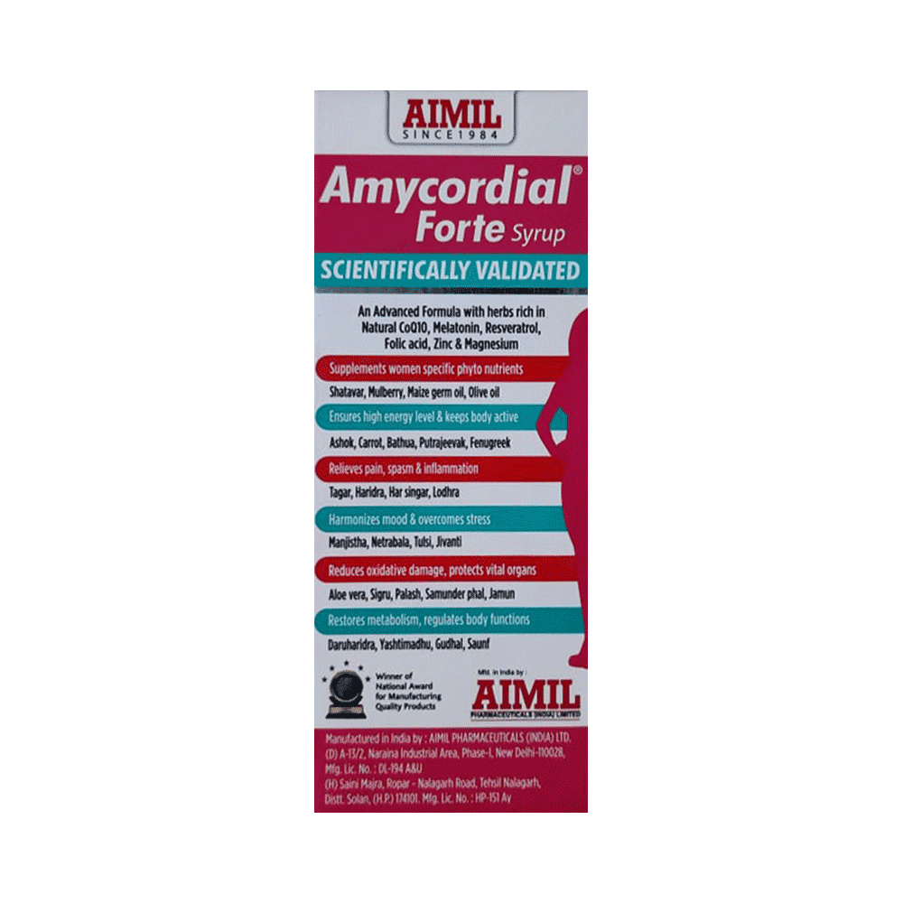 Aimil Amycordial Forte Syrup - Image 2
