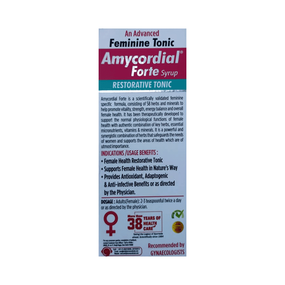 Aimil Amycordial Forte Syrup - Image 4