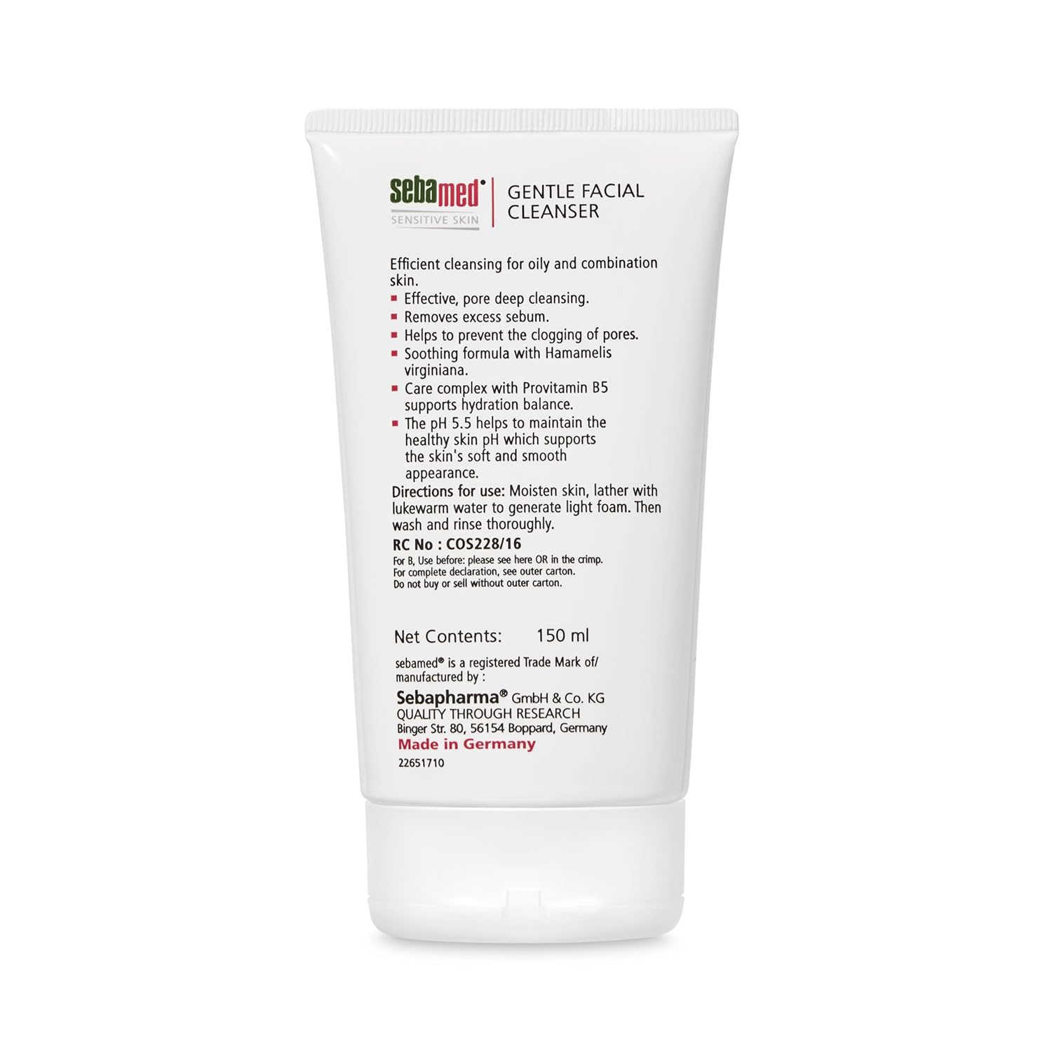 Sebamed Gentle Facial Cleanser - Image 2