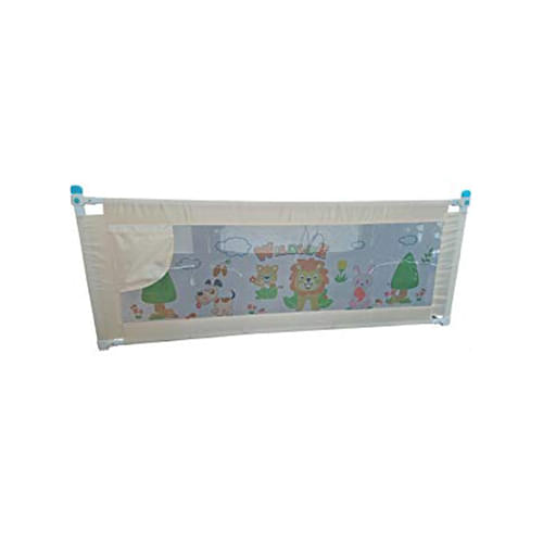 Safe-O-Kid Premium Foldable Bed Rail Large Beige - Image 1