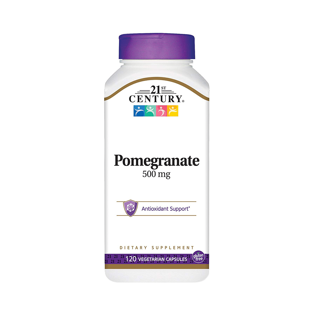 21st Century Pomegranate 500mg Vegetarian Capsules - Image 1
