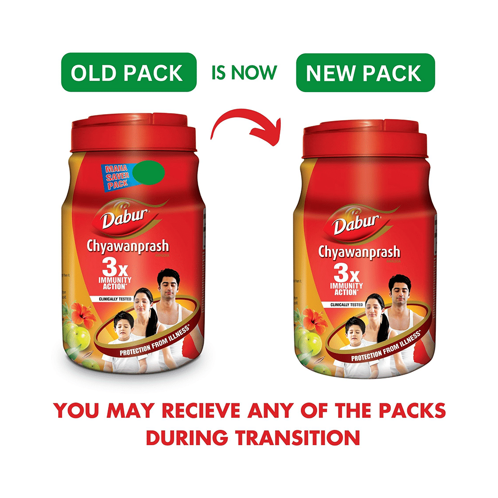 Dabur Chyawanprash | 3X Immunity Action | Builds Strength, Stamina & Overall Health - Image 4