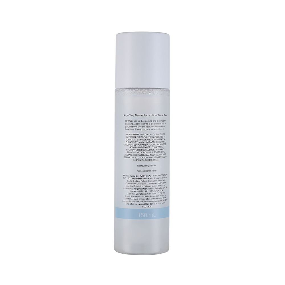 Avon True Nutraeffects Hydra Boost Toner - Image 4