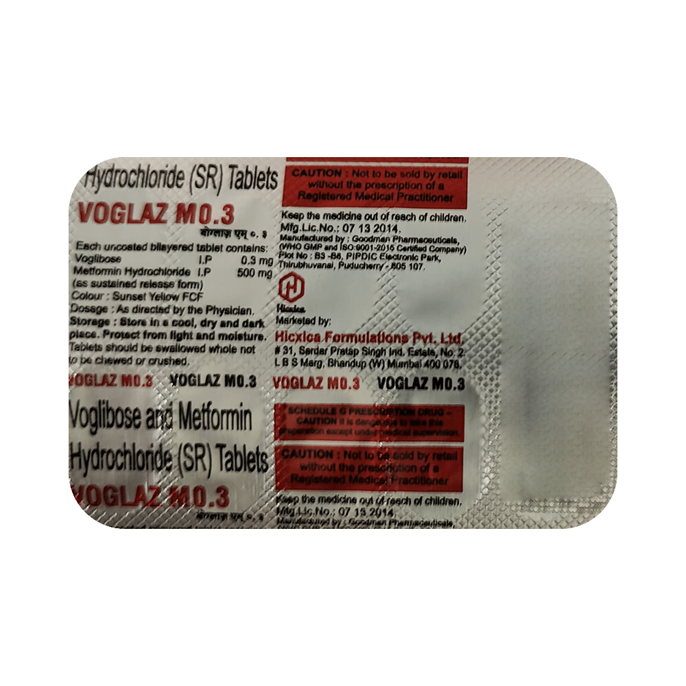 Voglaz M 0.3 Tablet SR - Image 4