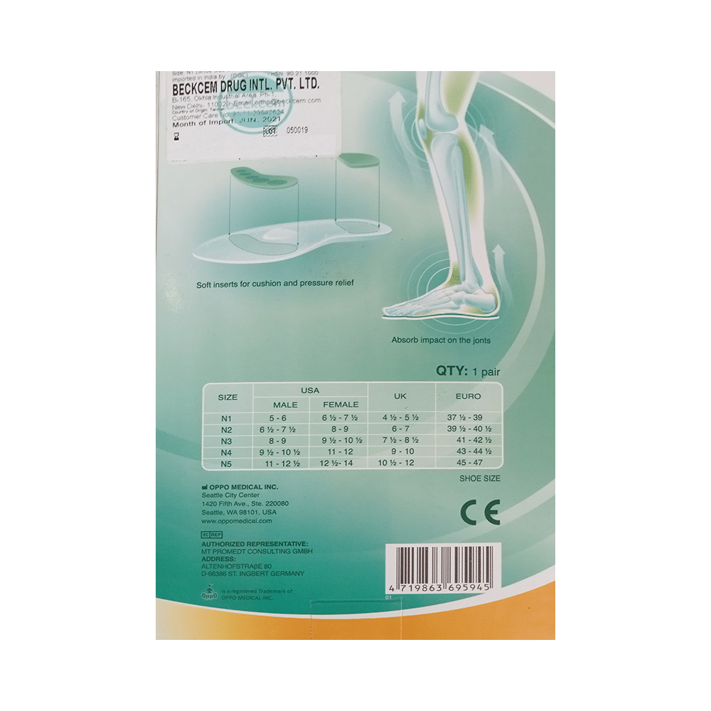 Oppo Silicon Elastmax Insoles - Image 2