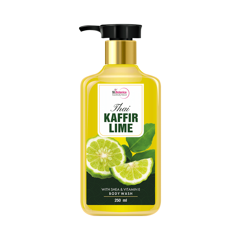 St.Botanica Thai Kaffir Lime with Shea & Vitamin E Body Wash - Image 1