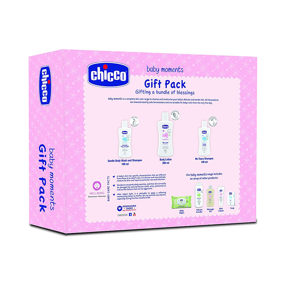 Chicco Baby Moments Gift Pack Pink - Image 2