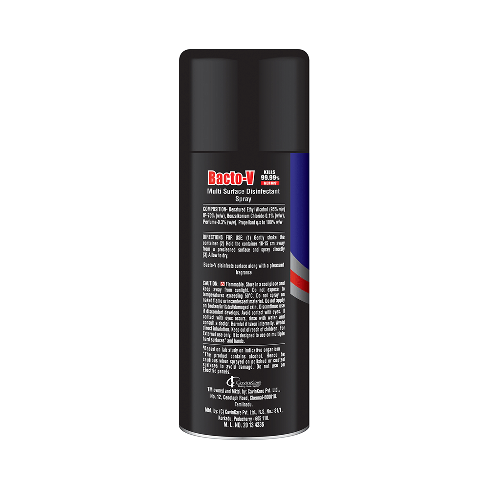 Bacto-V Multi Surface Disinfectant Spray - Image 2