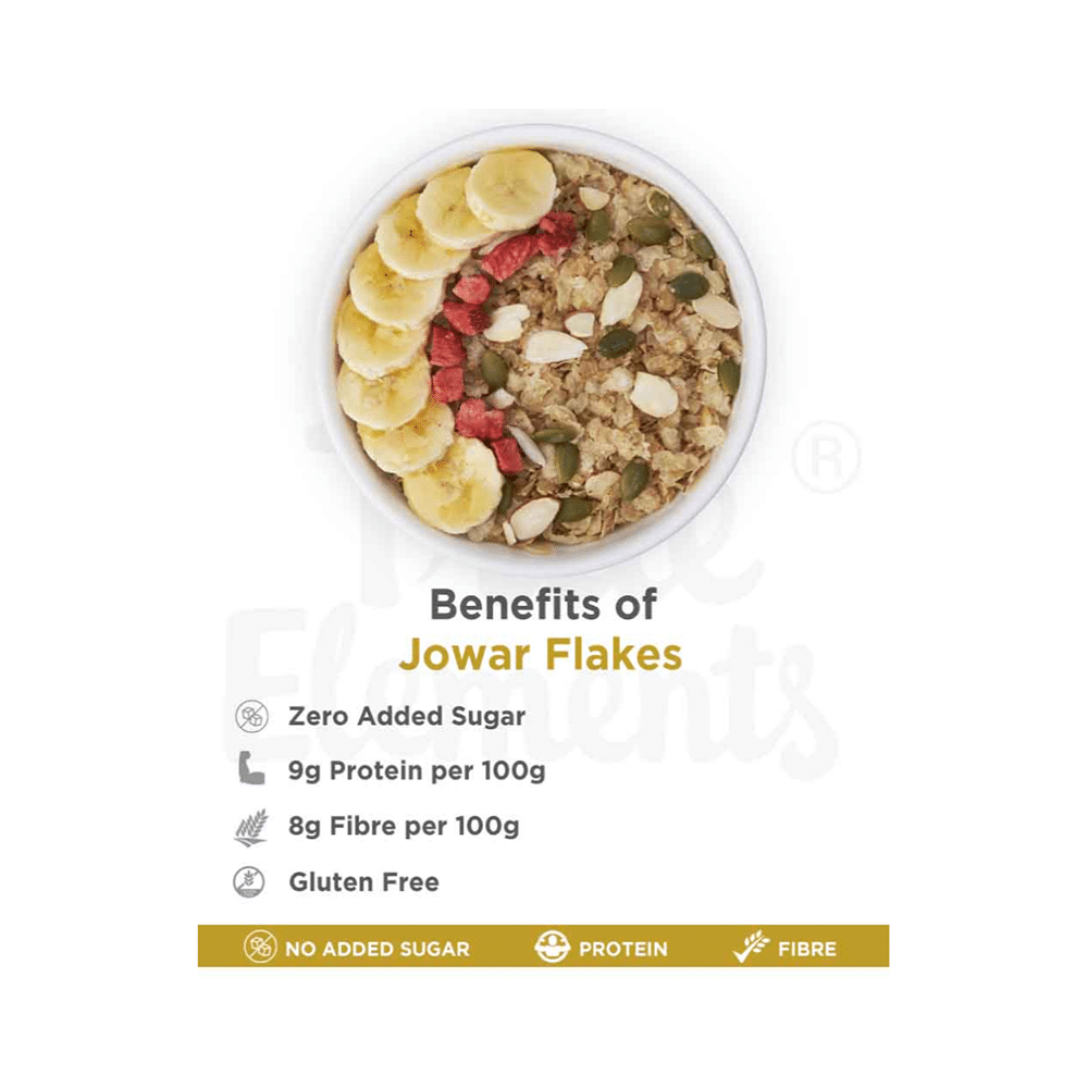 True Elements Whole Jowar Flakes with Honey & Almonds for Good Digestive Health - Image 4