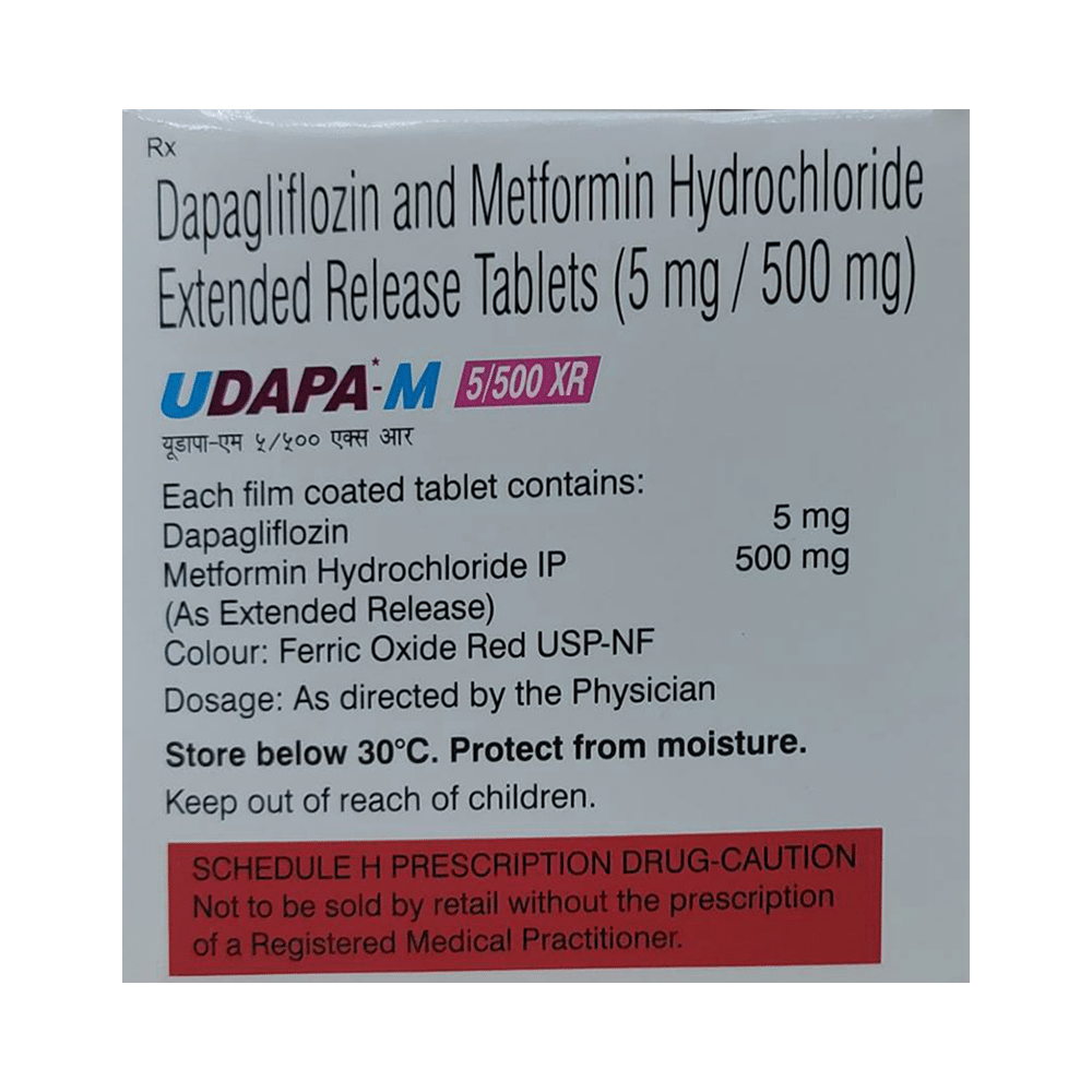 Udapa-M 5/500 XR Tablet - Image 2