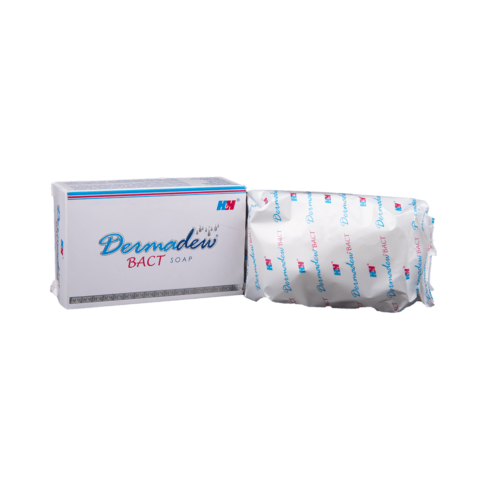 Dermadew Bact Soap for Gentle Skin Cleansing, Hydration & Protection - Image 1