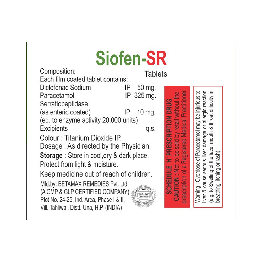 Siofen-SR Tablet - Image 2