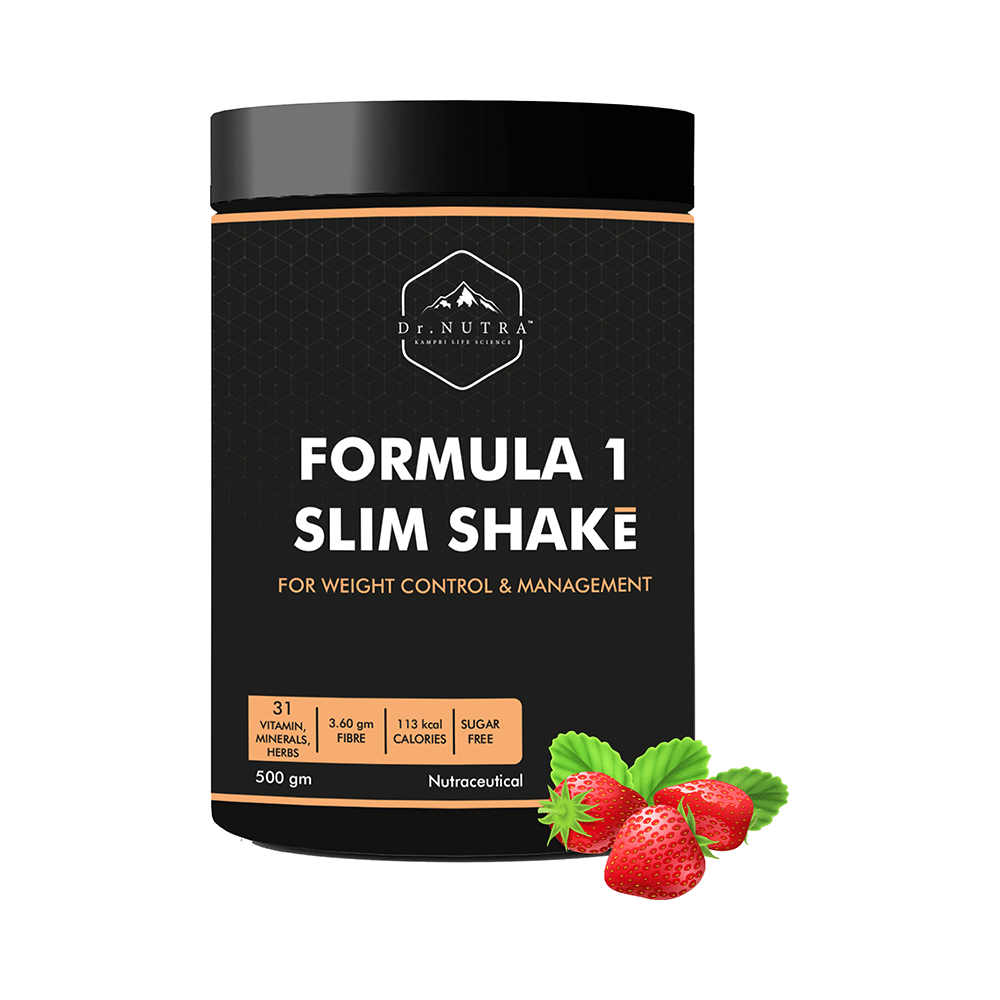 Dr. Nutra Formula 1 Slim Shake Strawberry Sugar Free